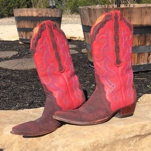 Ladies size 7 Old Gringo boots